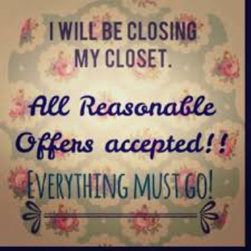 Closet sale